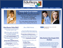 Tablet Screenshot of edu-steps.com